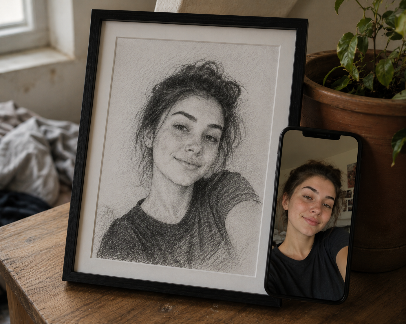 pencil sketch a3