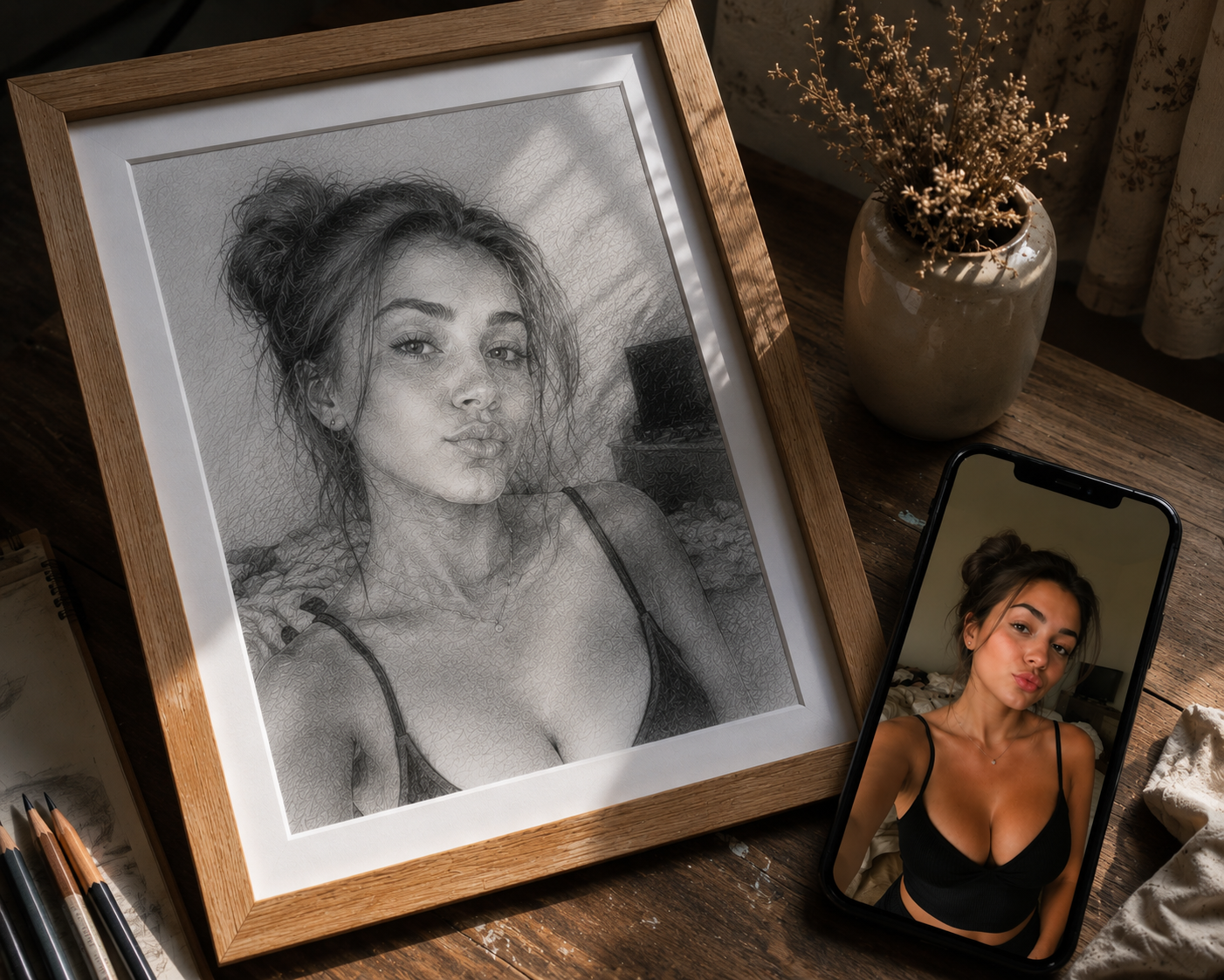 pencil sketch a5